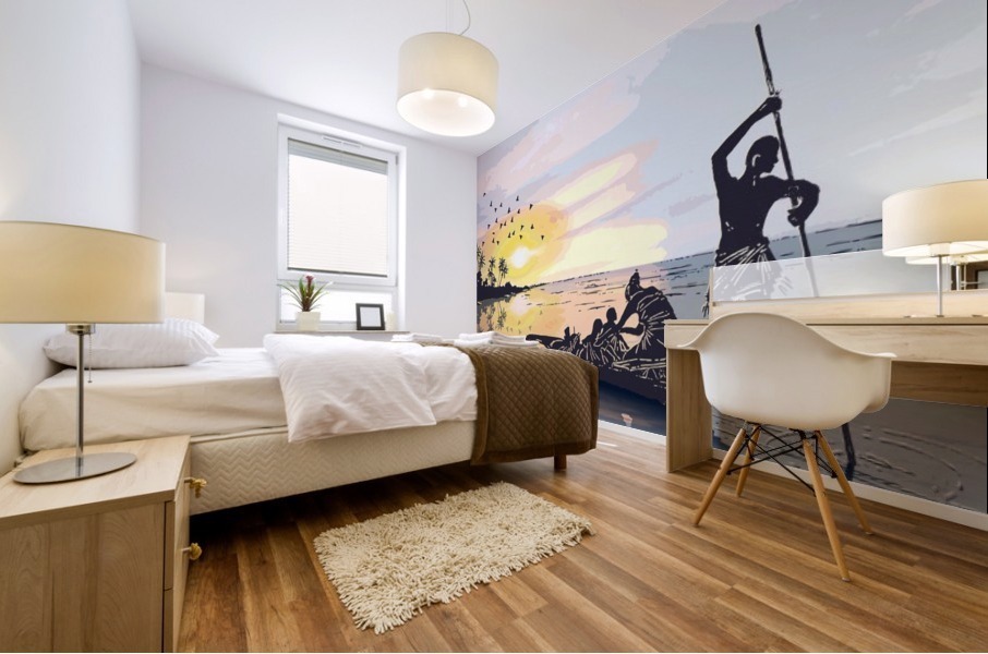 Home Coming Mural print