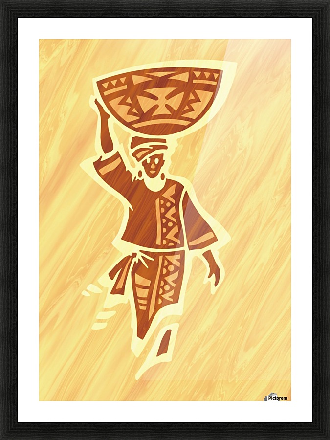 Milk Maiden Picture Frame print