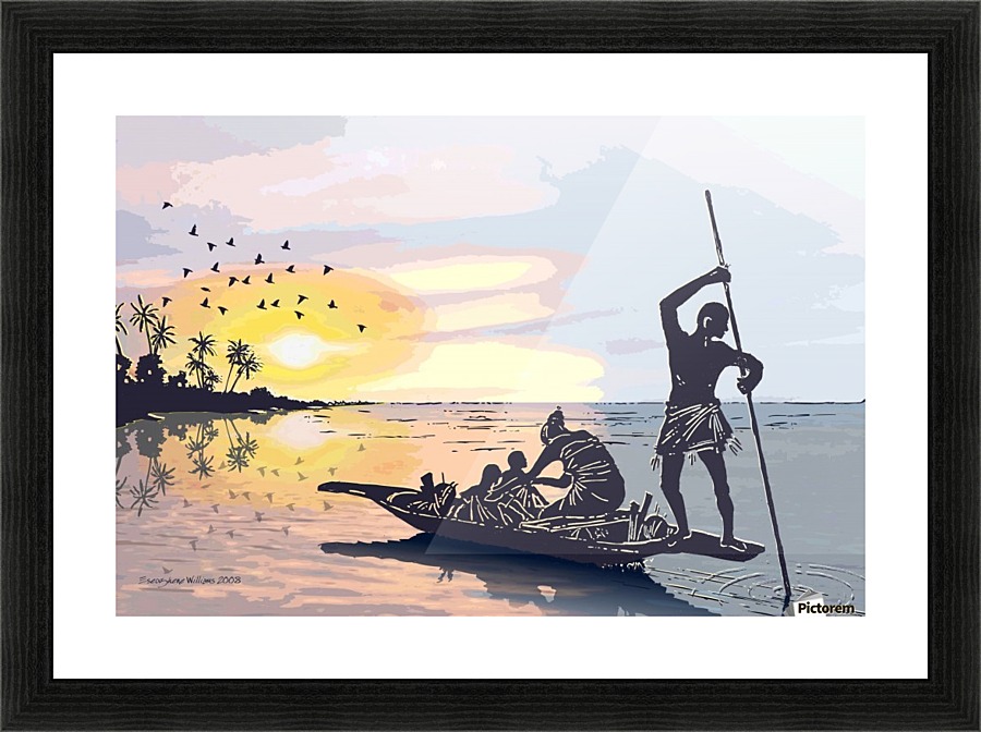 Home Coming Picture Frame print