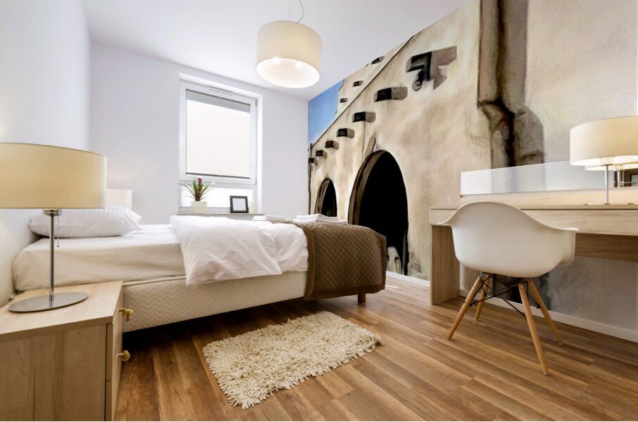 Twin Arches Mural print