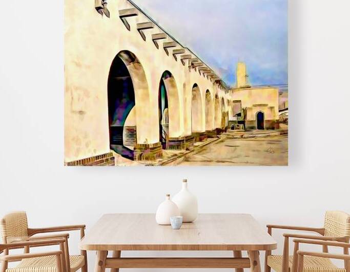 A Line of Arches by John S Stewart