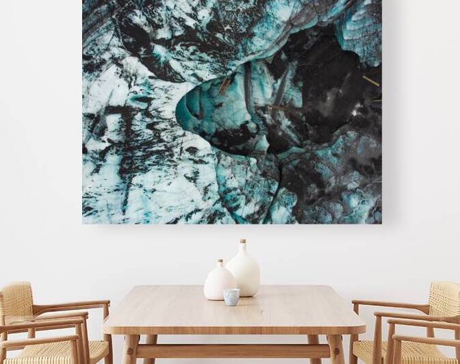 Myrdalsjokull Arctic Ariel - Iceland by Owen O Connor