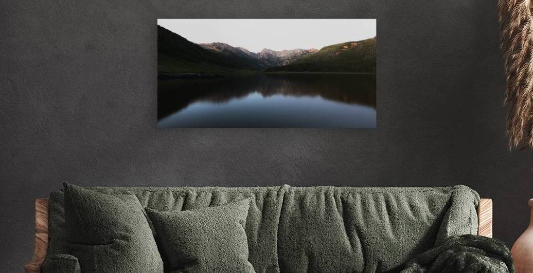 Piney Lake Minimalism - Vail Colorado by Owen O Connor
