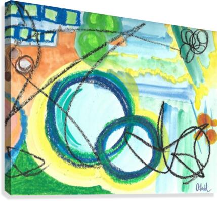 Lifes a mess 2 Canvas Print