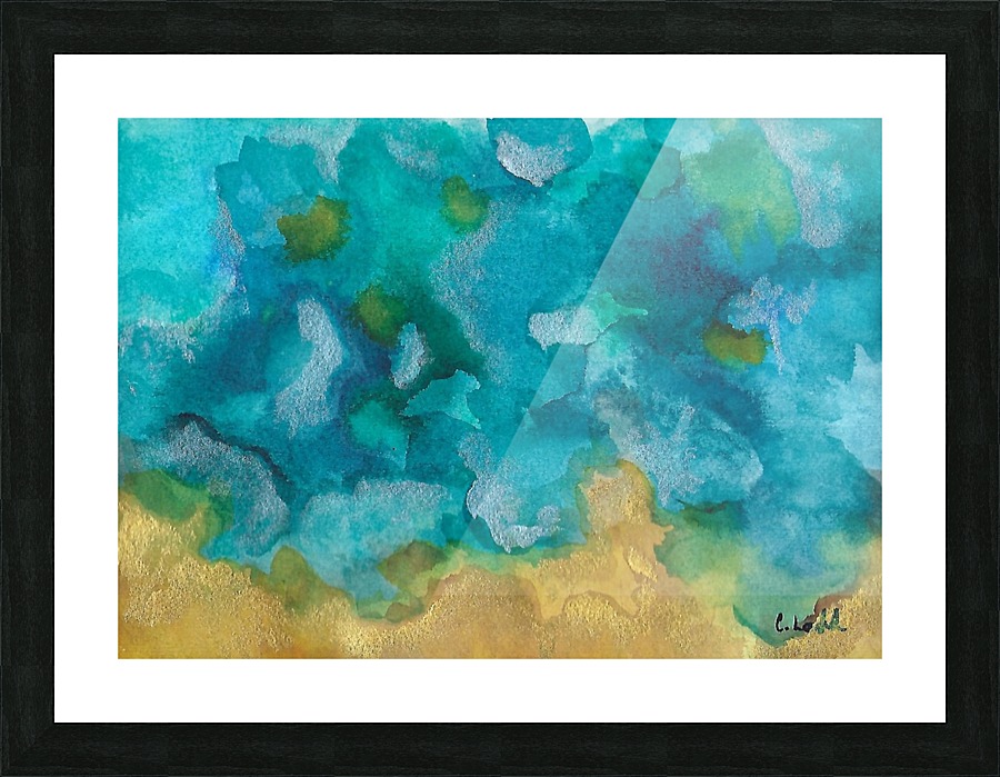 Deep waters  Picture Frame print