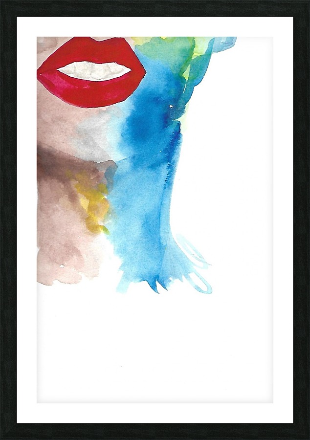 Her Picture Frame print