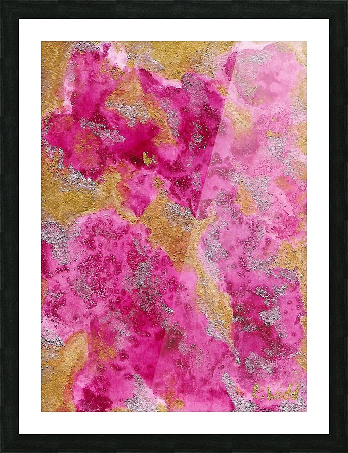 pink Picture Frame print