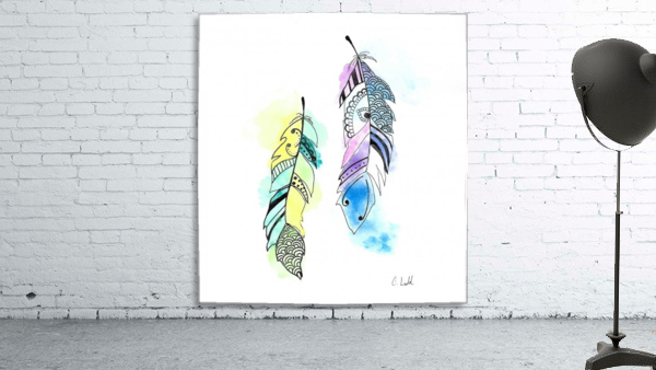 Feathers Wall Preview