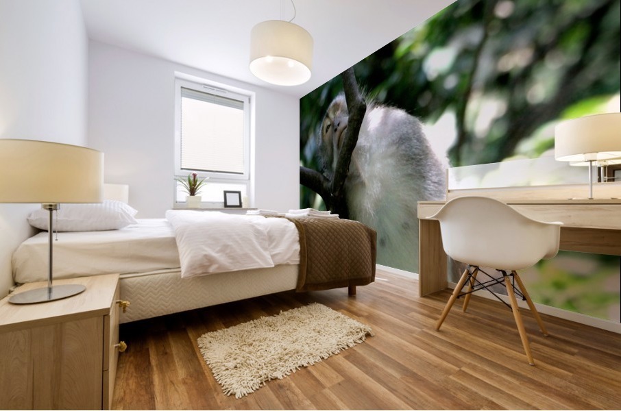 Monkey Forest Mural print