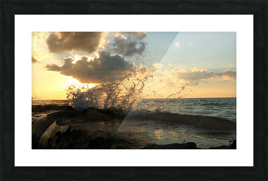 Trip in Mexico Picture Frame print