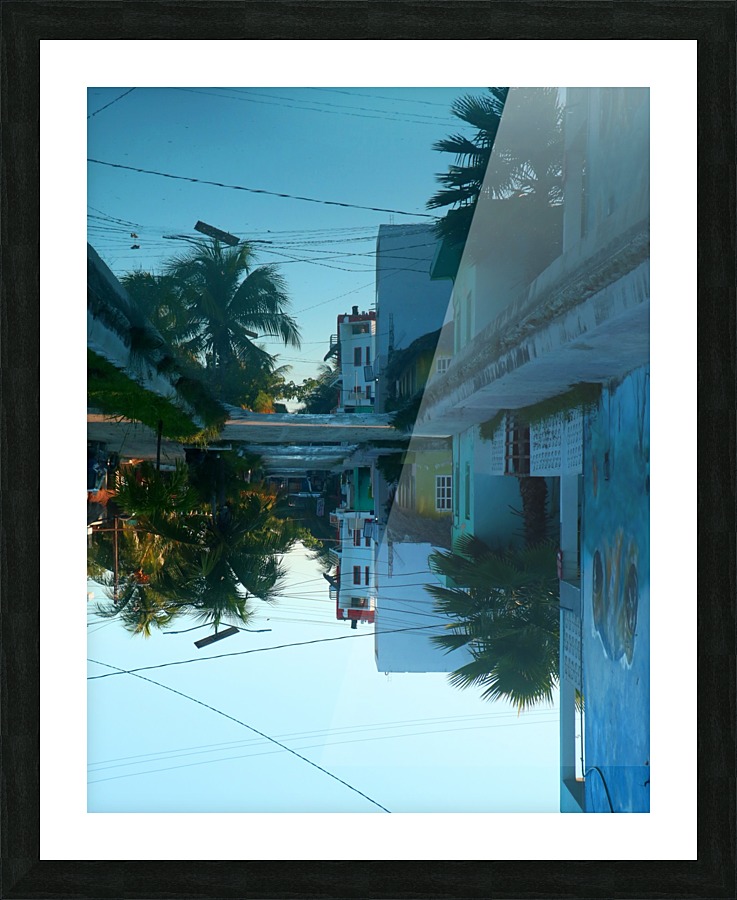 Trip in Mexico Picture Frame print