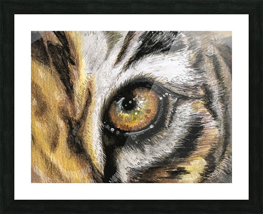tiger Picture Frame print