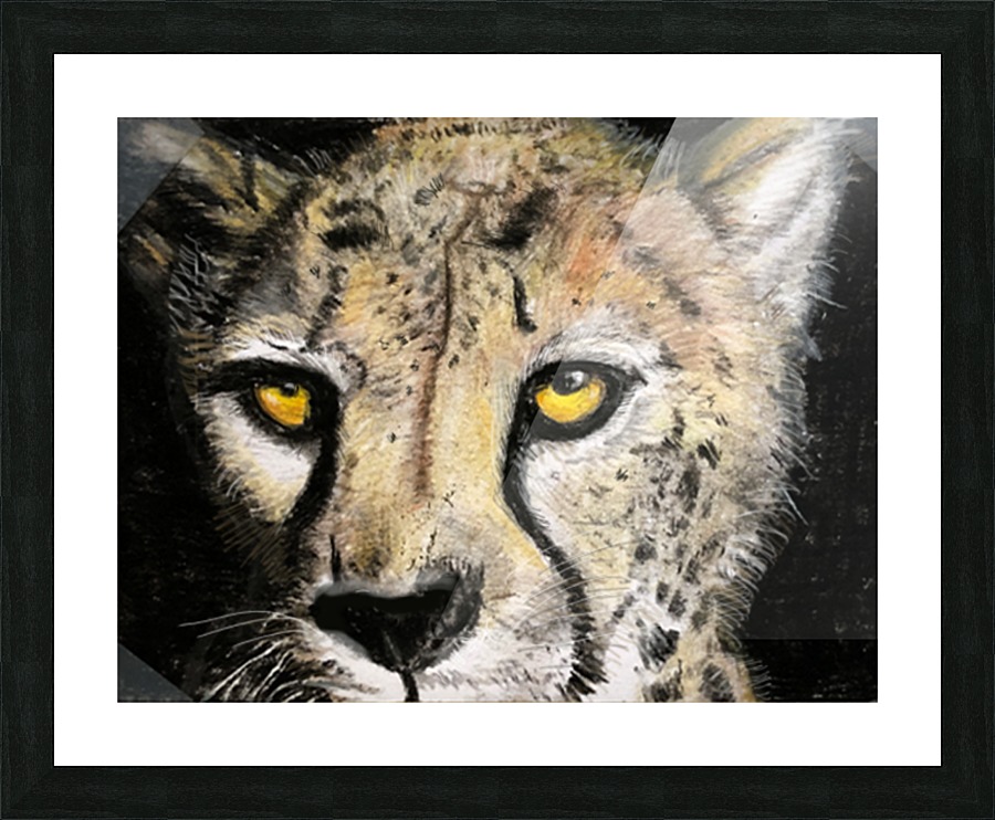 cheetah Picture Frame print