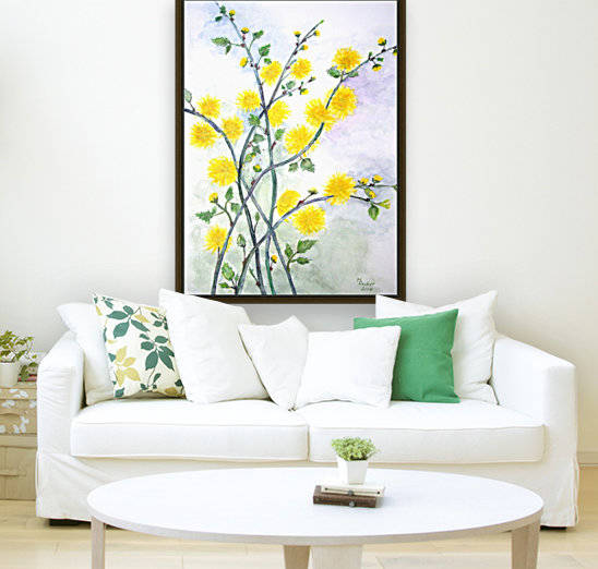Sweet Yellow Blossom Reproduction