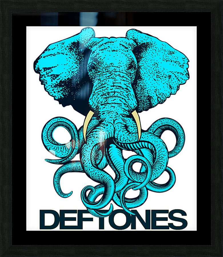 Deftones 5 Picture Frame print