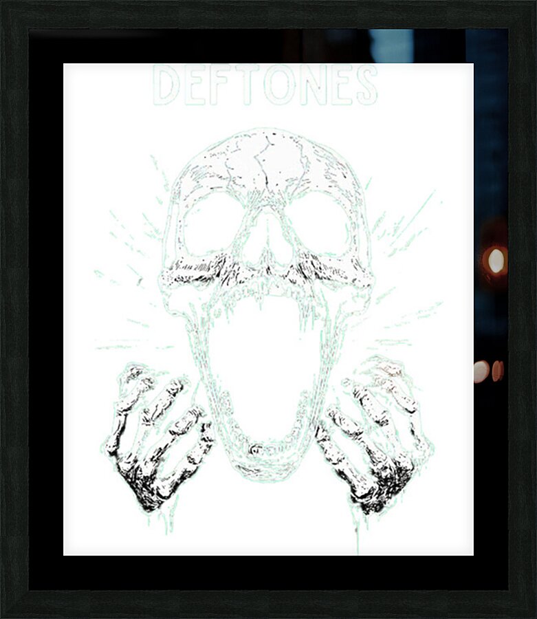 Deftones 27 Picture Frame print