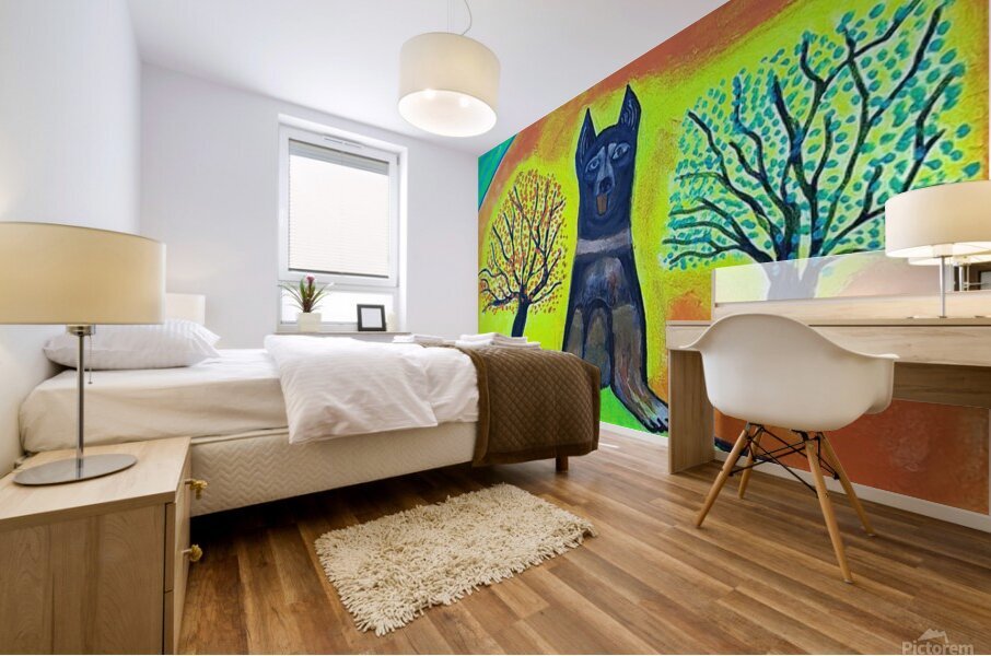 D 35 Bonny Mural print