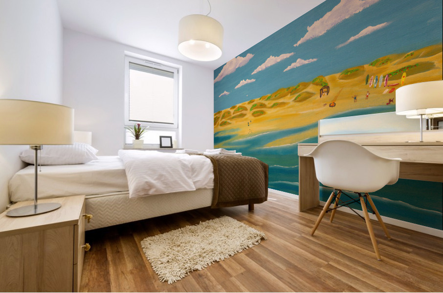 A-20 Baja beach Mural print