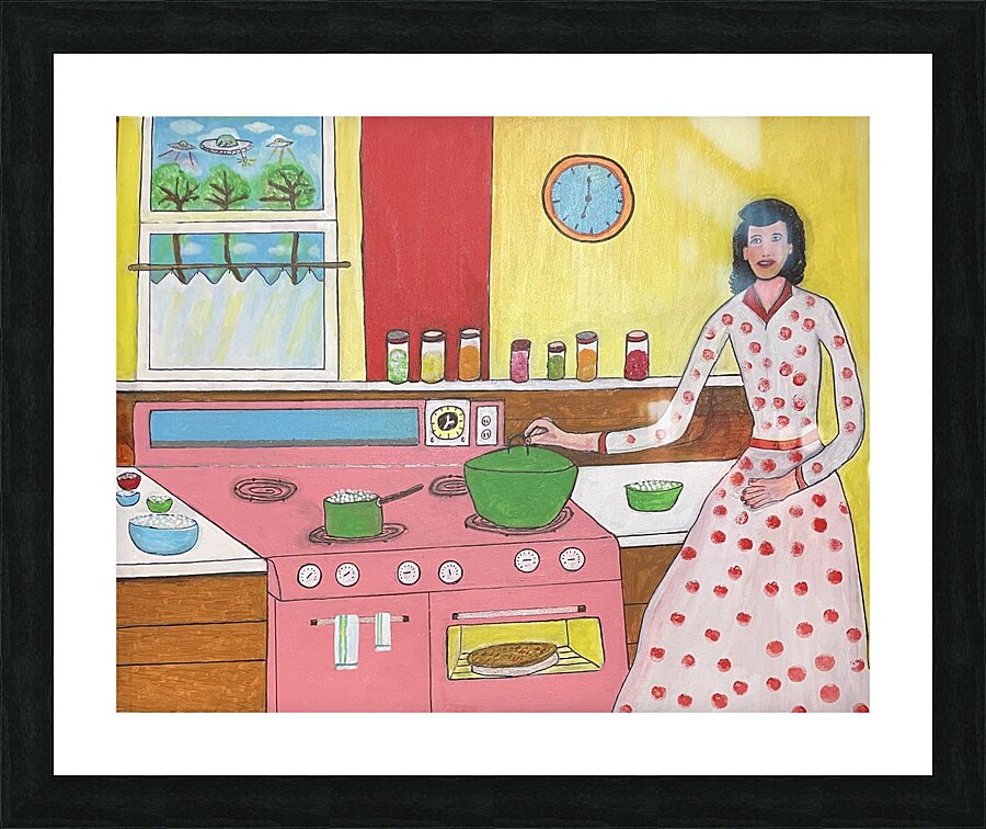 C-31momkitchen Picture Frame print