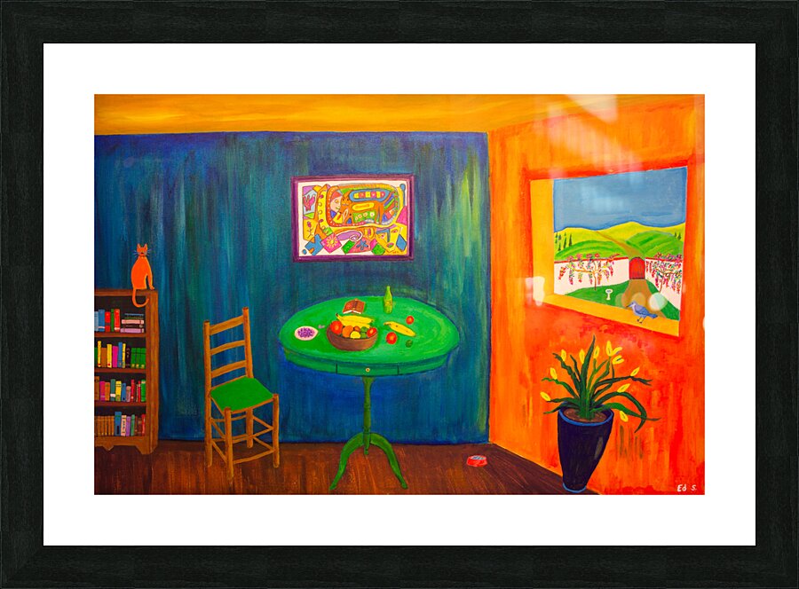 A-29 Fruit On Table Picture Frame print