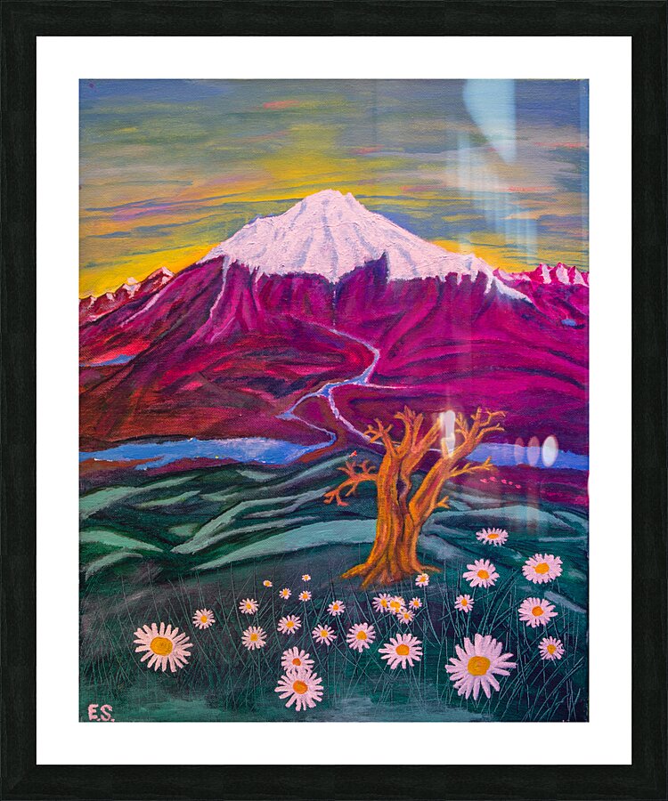 A-17 Rainier Picture Frame print