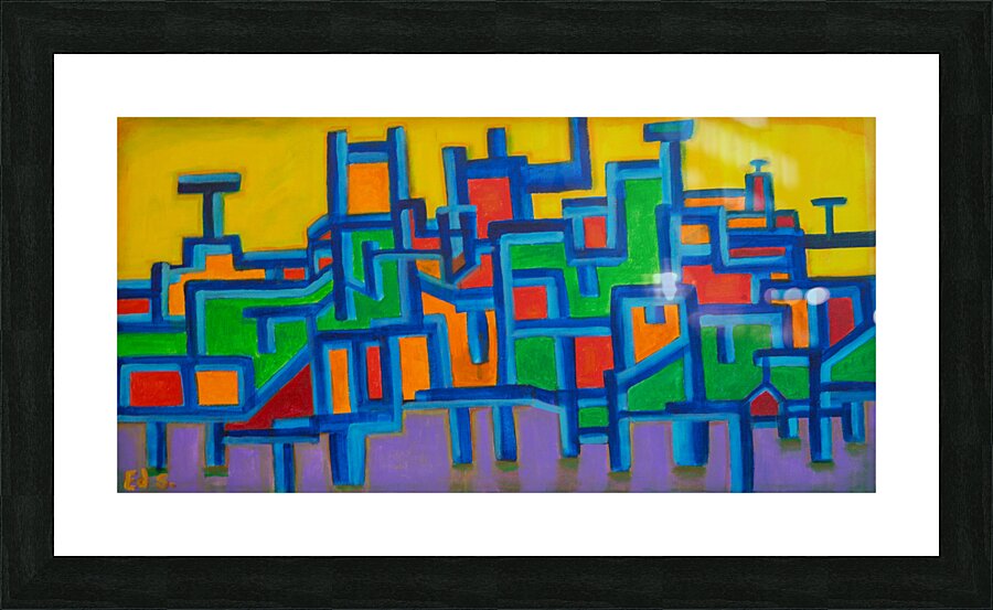 B-18Pipes A Picture Frame print