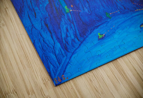 B-1Space Scene Ed Sumpter puzzle