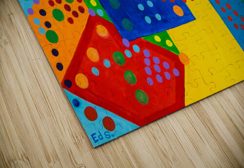 B-15 Dots and  Shapes Ed Sumpter puzzle