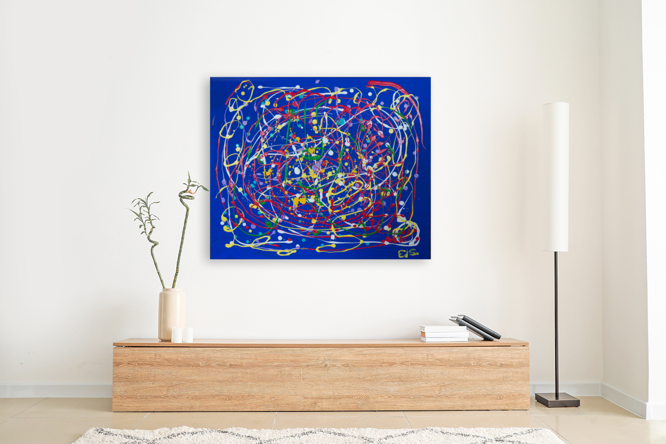 B-8Color squiggles Reproduction