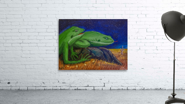 A-2Two Lizards Wall Preview