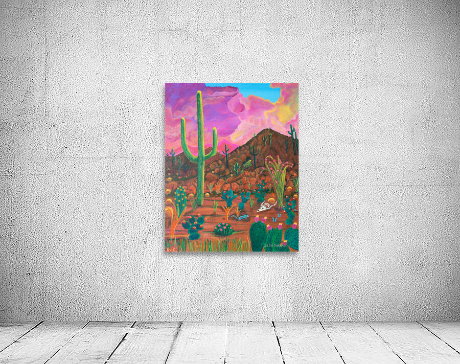A-40 Desert Skull Wall Preview