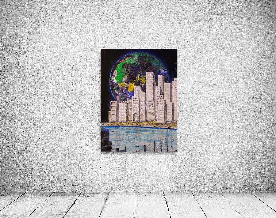 A-5Planet Citiscape Wall Preview
