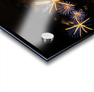 4th of July Philadelphia Blue and Gold 2x1  Acrylic print