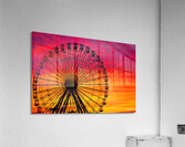 Ocean City Beyond Wonderland Color Explosion Acrylic Print