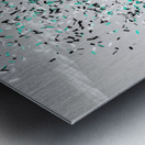 BW with Color Confetti SB Parade 2 x 3 Metal print