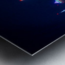 4th of July Philadelphia Multi Color 3x2 Metal print