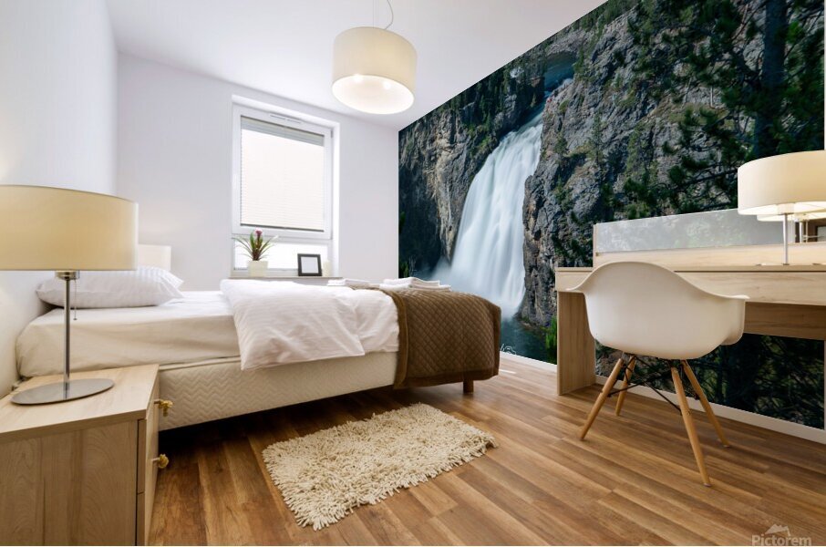 Yellowstone Upper Falls Smooth Mural print