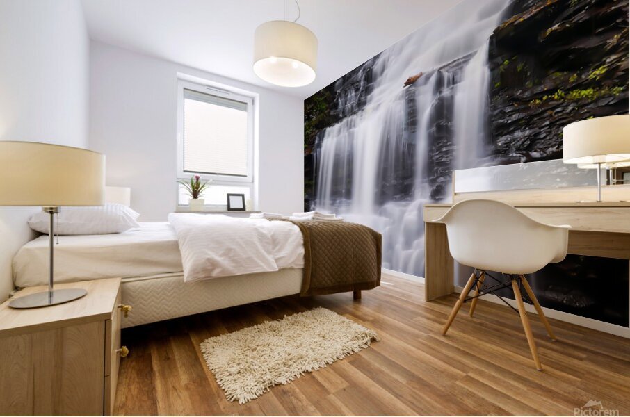 Ricketts Glen Ganoga Mural print