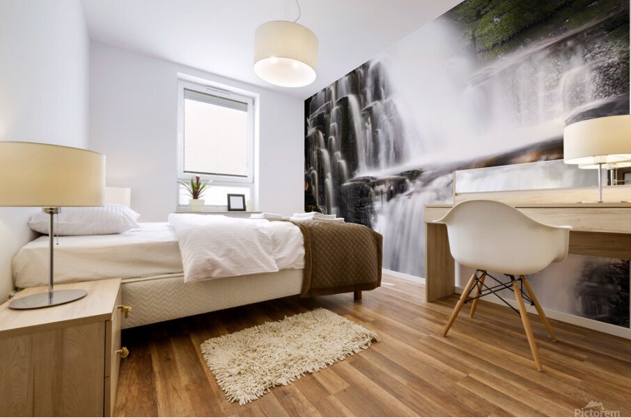 Geometric Falls Mural print