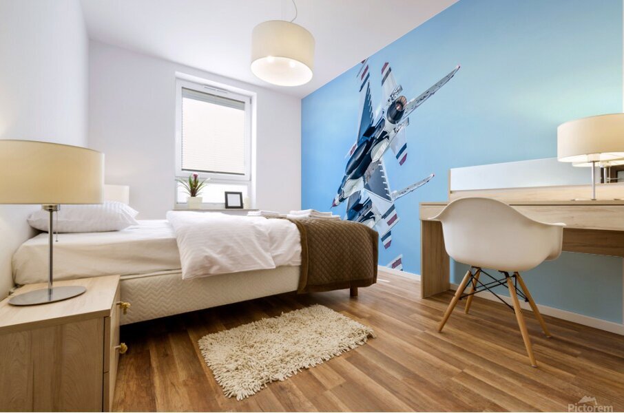Four Vertical Mural print
