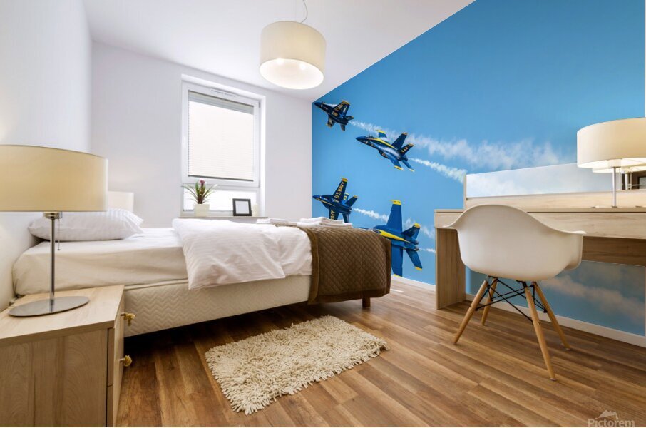 Diamond Split Mural print
