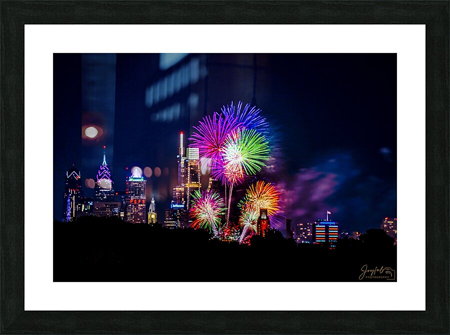 4th of July Philadelphia Multi Color 3x2 Picture Frame print