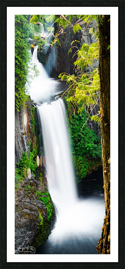 Toketee Falls 2x5 Picture Frame print