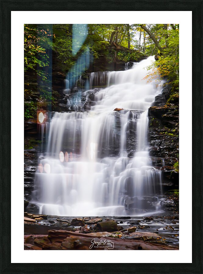 Ricketts Glen Ganoga Picture Frame print