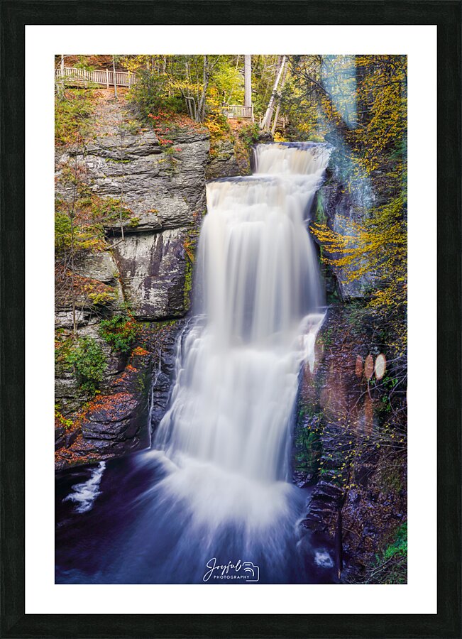 Main Falls Picture Frame print