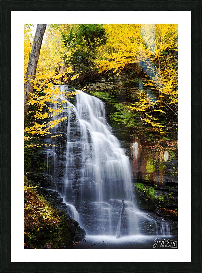 Small Falls Picture Frame print