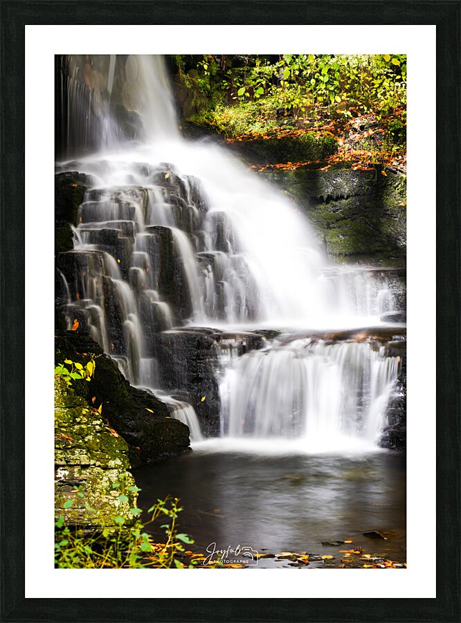 Geometric Falls Picture Frame print
