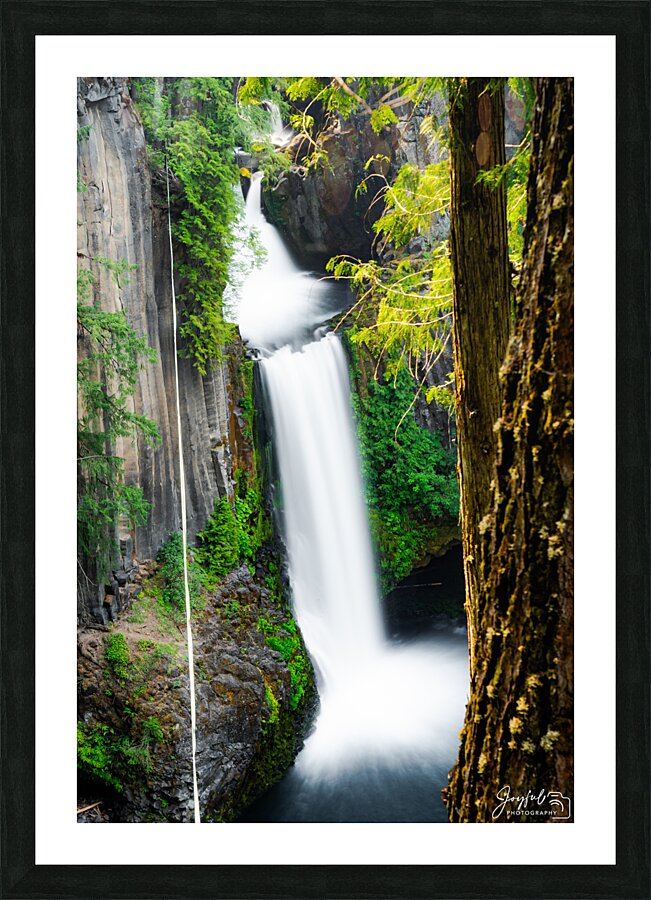 Toketee Falls Oregon Picture Frame print