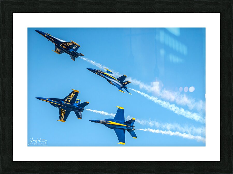 Diamond Split Picture Frame print