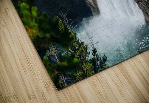 Yellowstone Upper Falls Joyful Photography puzzle